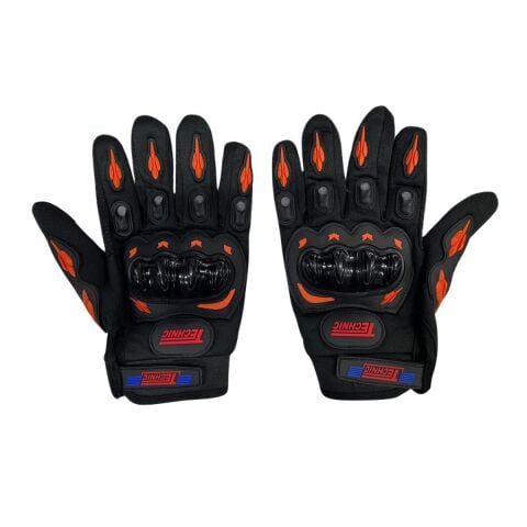 TECHNIC ELDIVEN SIYAH-TURUNCU (XL BEDEN) (YASAYA UYGUN)