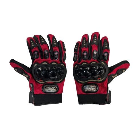 PROBIKER ELDIVEN KIRMIZI (L BEDEN) (YASAYA UYGUN)