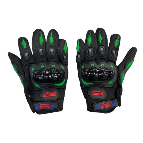 TECHNIC ELDIVEN SIYAH-YEŞIL (L BEDEN) (YASAYA UYGUN)