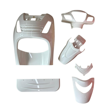 FALCON 3 TEKER ASİST KAPORTA SETİ BEYAZ (FAR STOP DAHİL)