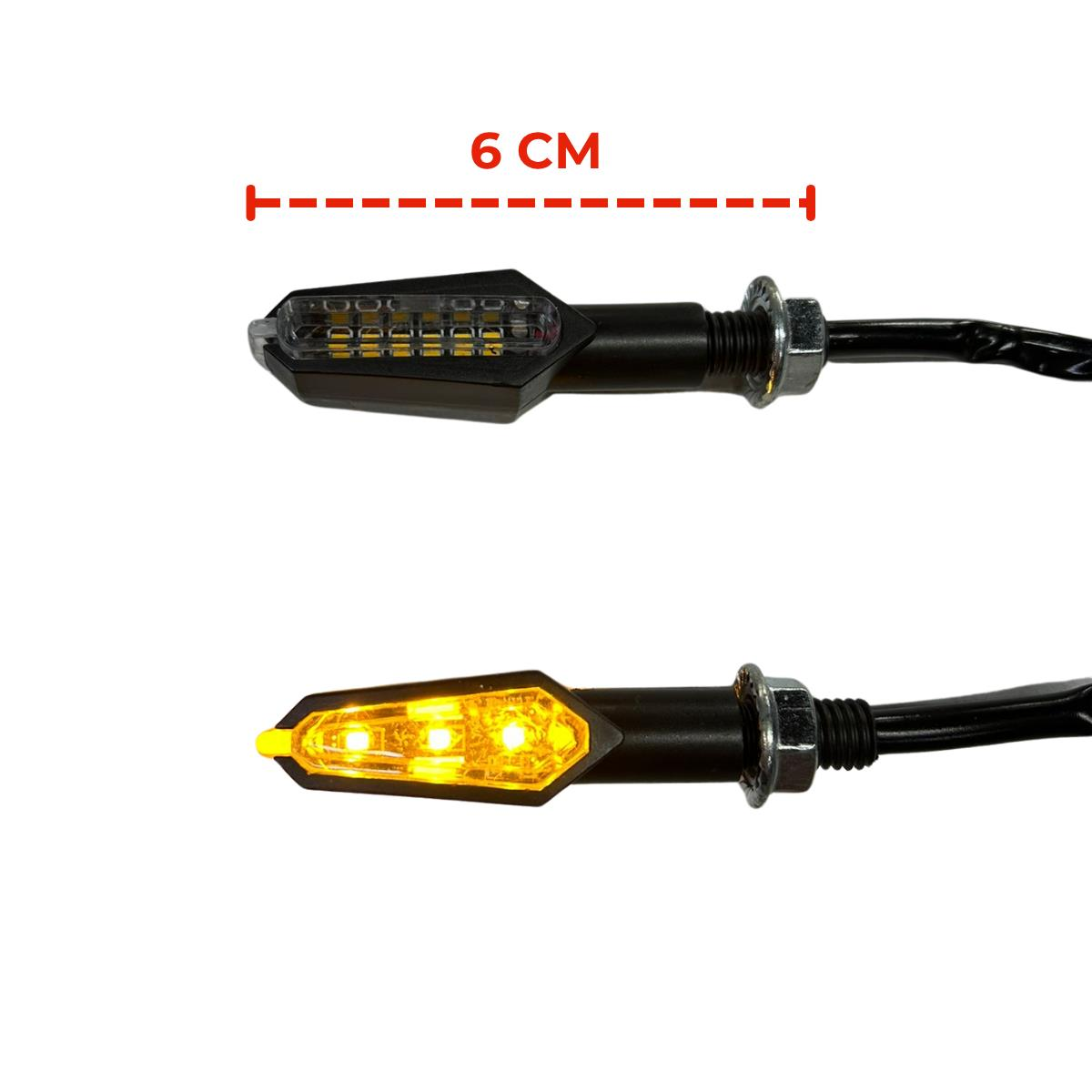 LED SİNYAL S MODEL ÖN VE ARKA YANAN SARI TK