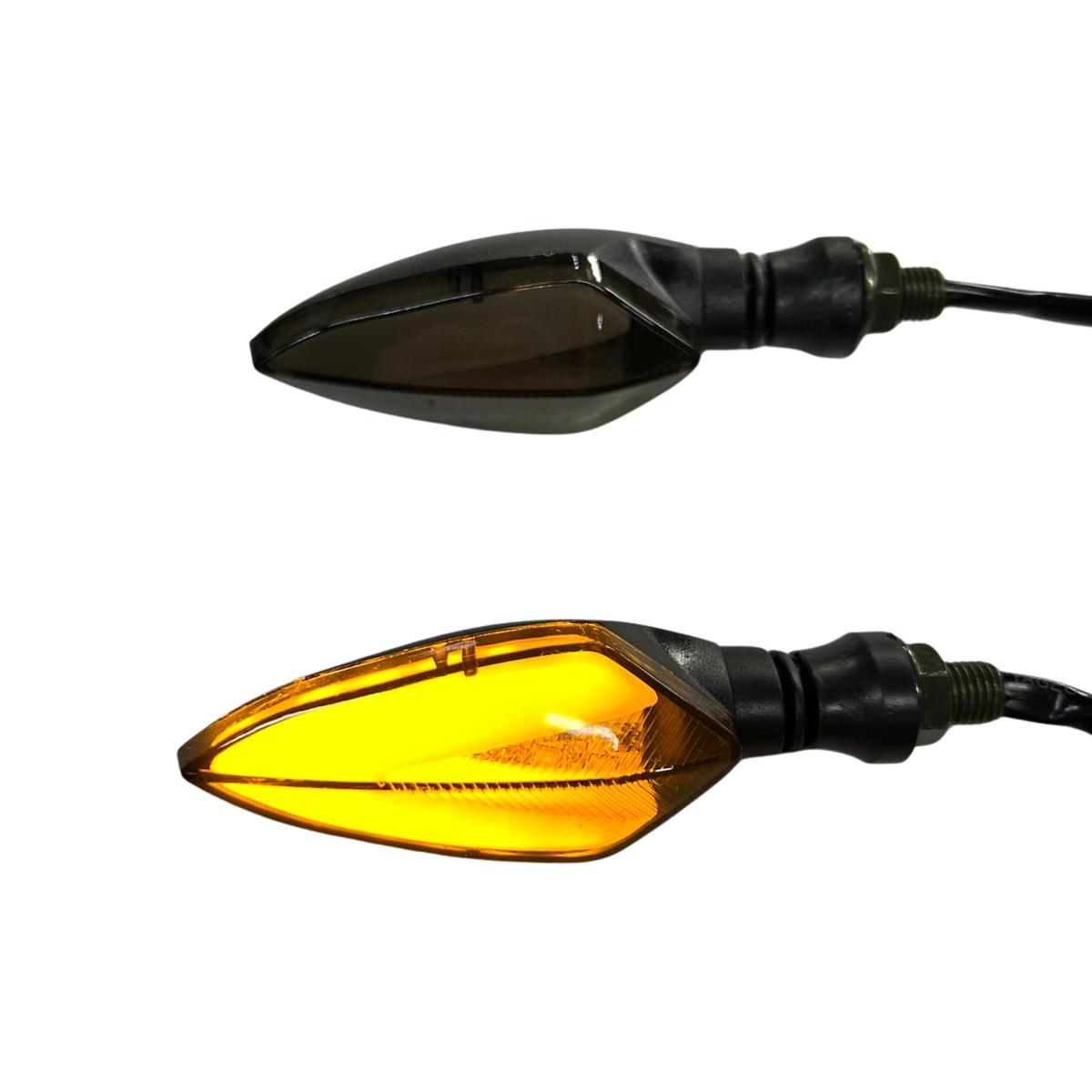 LED SİNYAL DAMLA MODEL KAYARLI SARI TK