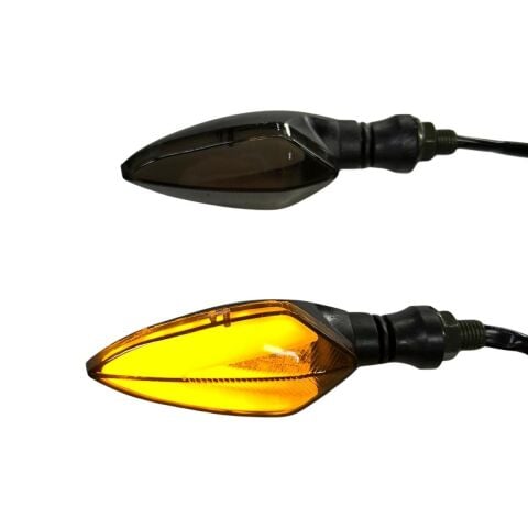 LED SİNYAL DAMLA MODEL KAYARLI SARI TK
