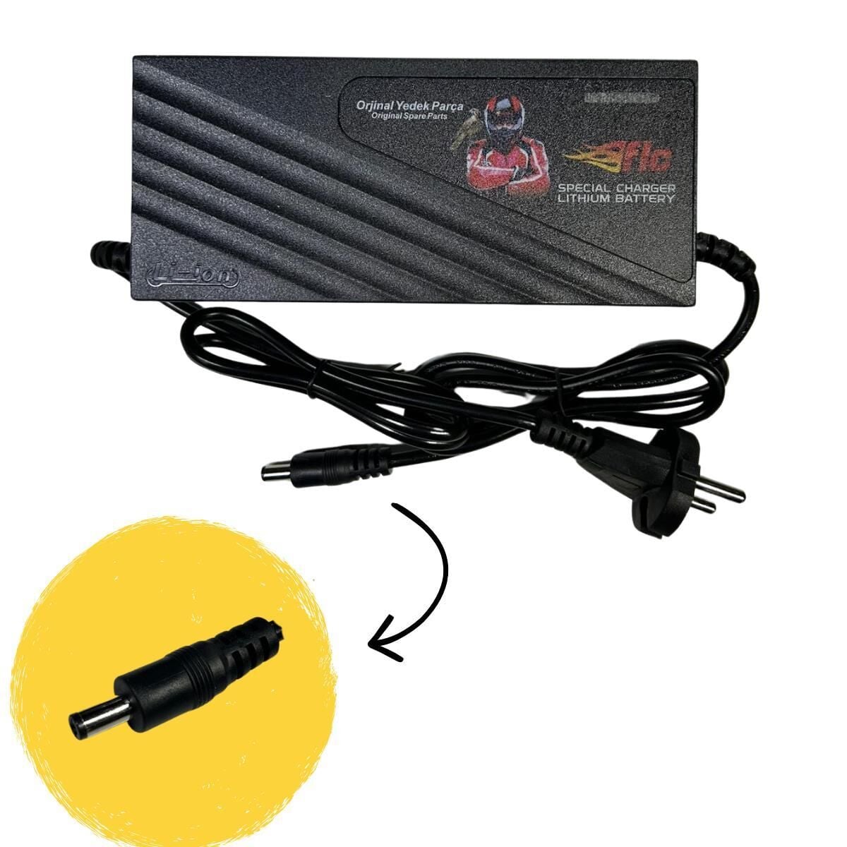 ŞARJ ALETİ 36V 2AH LİTYUM PEDAL DESTEKLİ