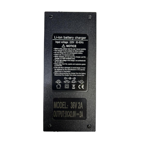 ŞARJ ALETİ 36V 2AH LİTYUM PEDAL DESTEKLİ