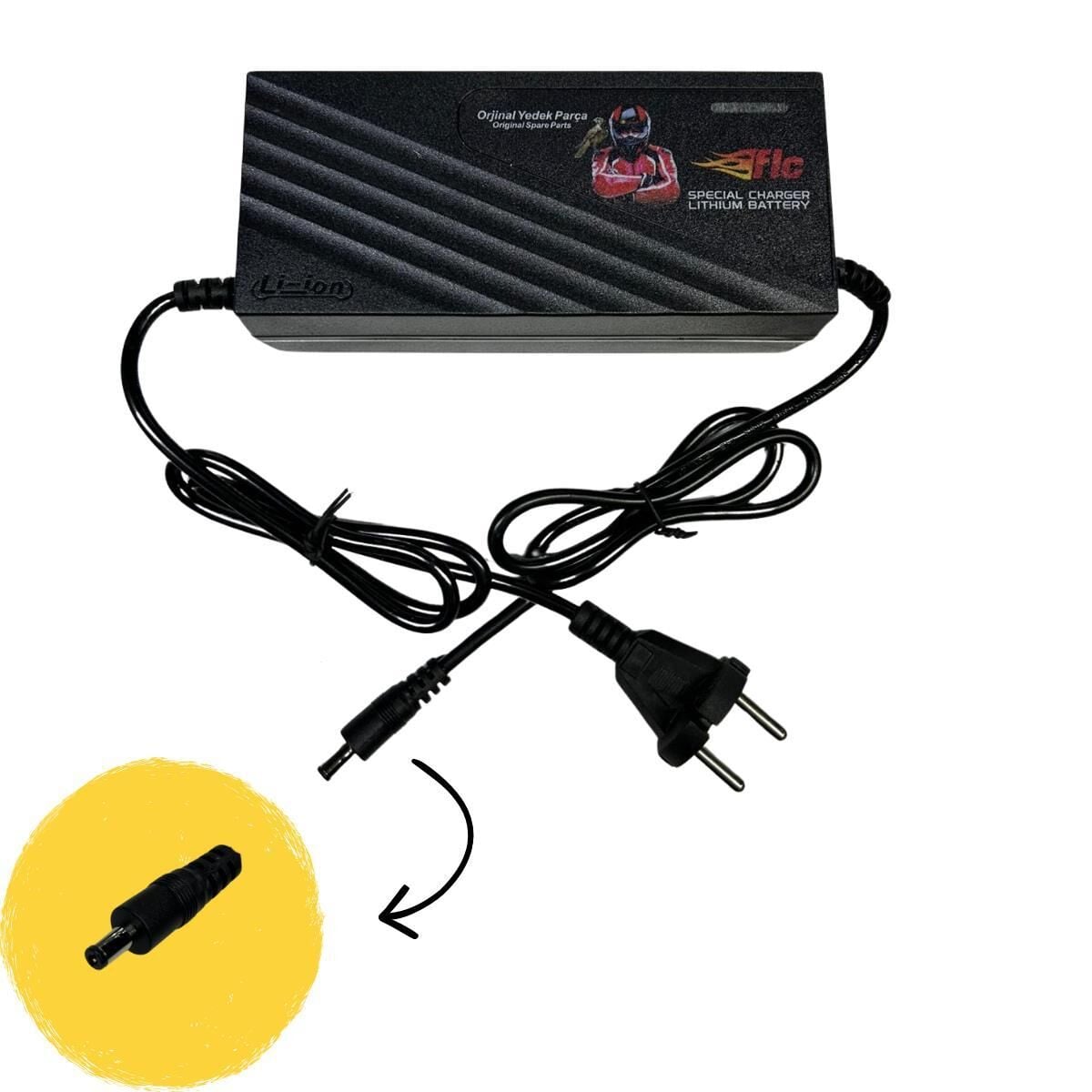 ŞARJ ALETİ 48V 2AH LİTYUM PEDAL DESTEKLİ