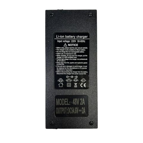 ŞARJ ALETİ 48V 2AH LİTYUM PEDAL DESTEKLİ