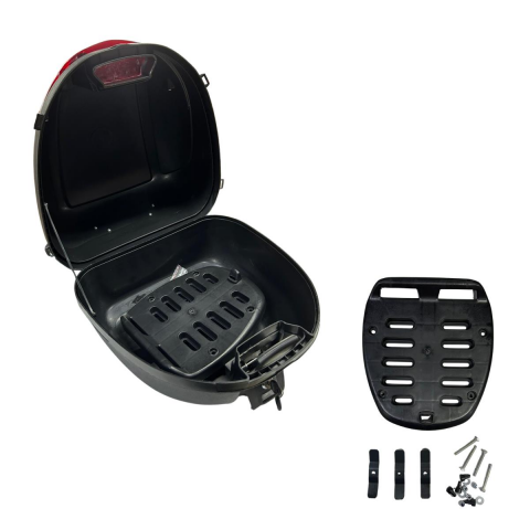 MOTOSİKLET ARKA ÇANTA 35 LT SİYAH SIRT DAYAMALI