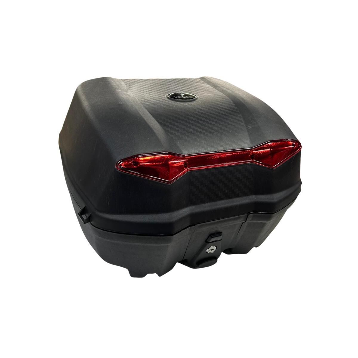 MOTOSİKLET ARKA ÇANTA 44 LT SİYAH SIRT DAYAMALI