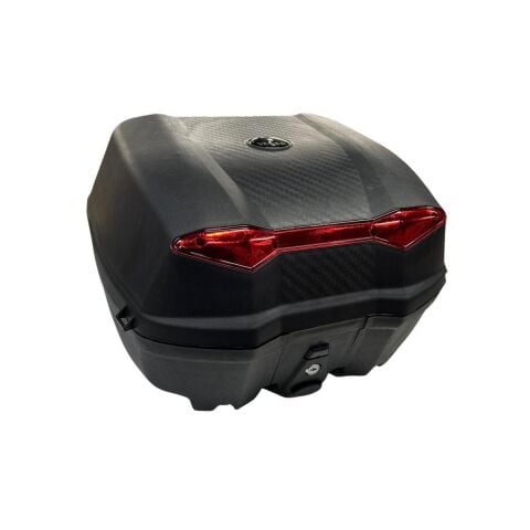 MOTOSİKLET ARKA ÇANTA 44 LT SİYAH SIRT DAYAMALI