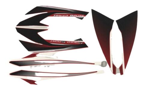 BAJAJ NS200-NS150 DEKORATİF KAPAK ETİKETİ KIRMIZI ORJİNAL