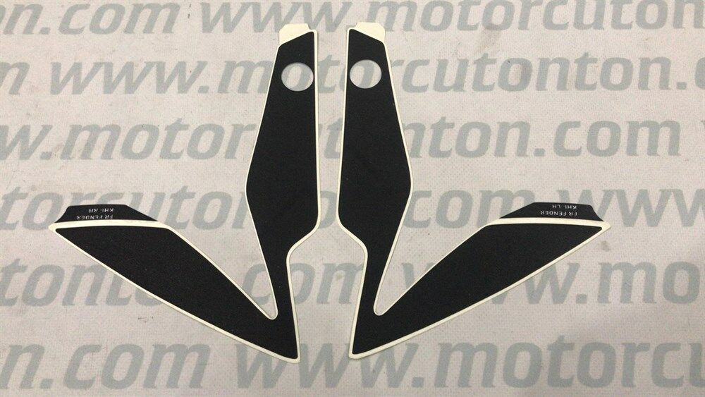 BAJAJ NS200 ÇAMURLUK ETİKETİ TAKIM SİYAH ORJİNAL