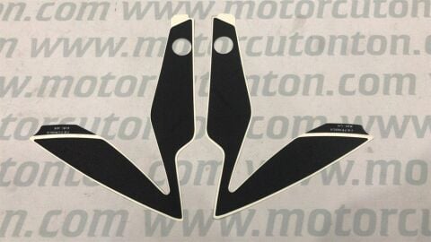BAJAJ NS200 ÇAMURLUK ETİKETİ TAKIM SİYAH ORJİNAL