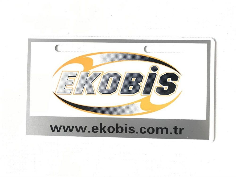 EKOBİS ARKA CAMURLUK TABELA YAZISI