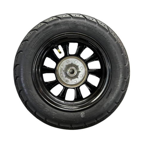 MONDİAL WİNG 50 ARKA JANT DIŞ LASTİK KOMPLE 3.50-10 (SİYAH)