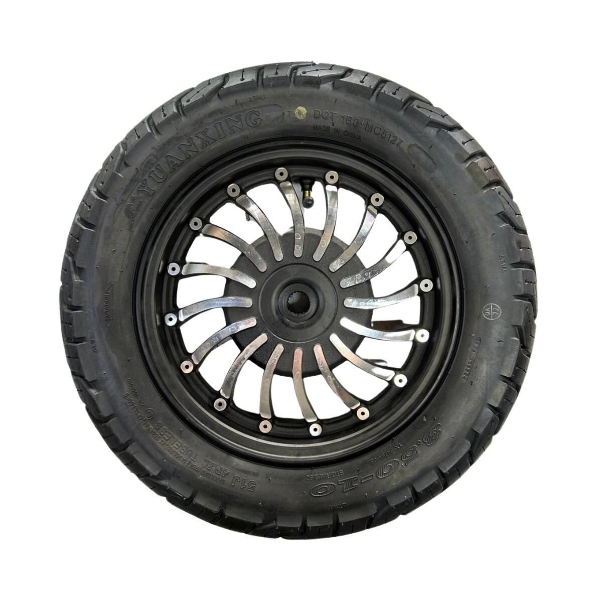 MONDİAL TURİSMO 50-KUBA BLUEBİRD-BLUEBERRY 50 ARKA JANT-DIŞ LASTİK KOMPLE (2.15X10)