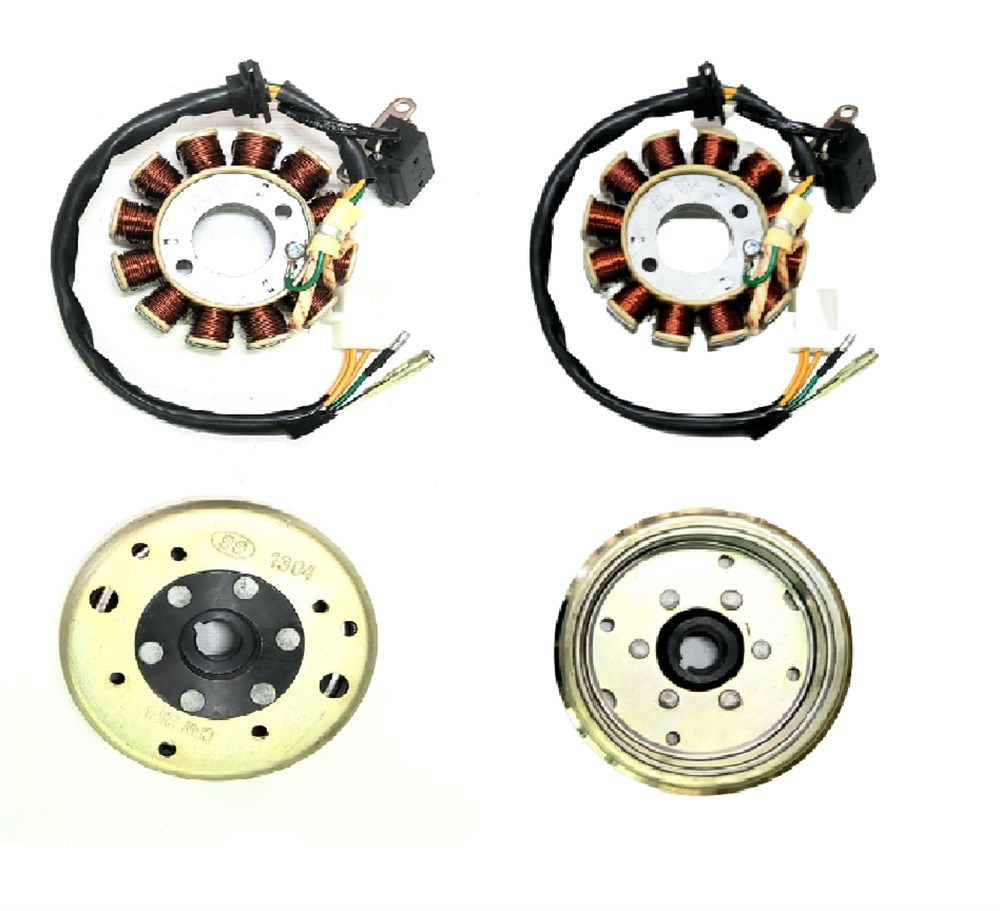 MONDİAL LOYAL-VENTO-ROVER 12 Lİ STATÖR VE ROTOR KOMPLE ORJİNAL