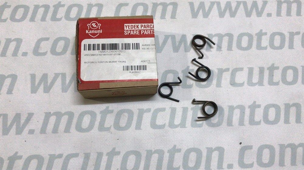KANUNİ S125T GT170R VİTES SABİTLEYİCİ YAYI ADET