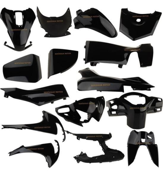 HONDA DİO 110 KAPORTA SETİ SİYAH 16 PARÇA