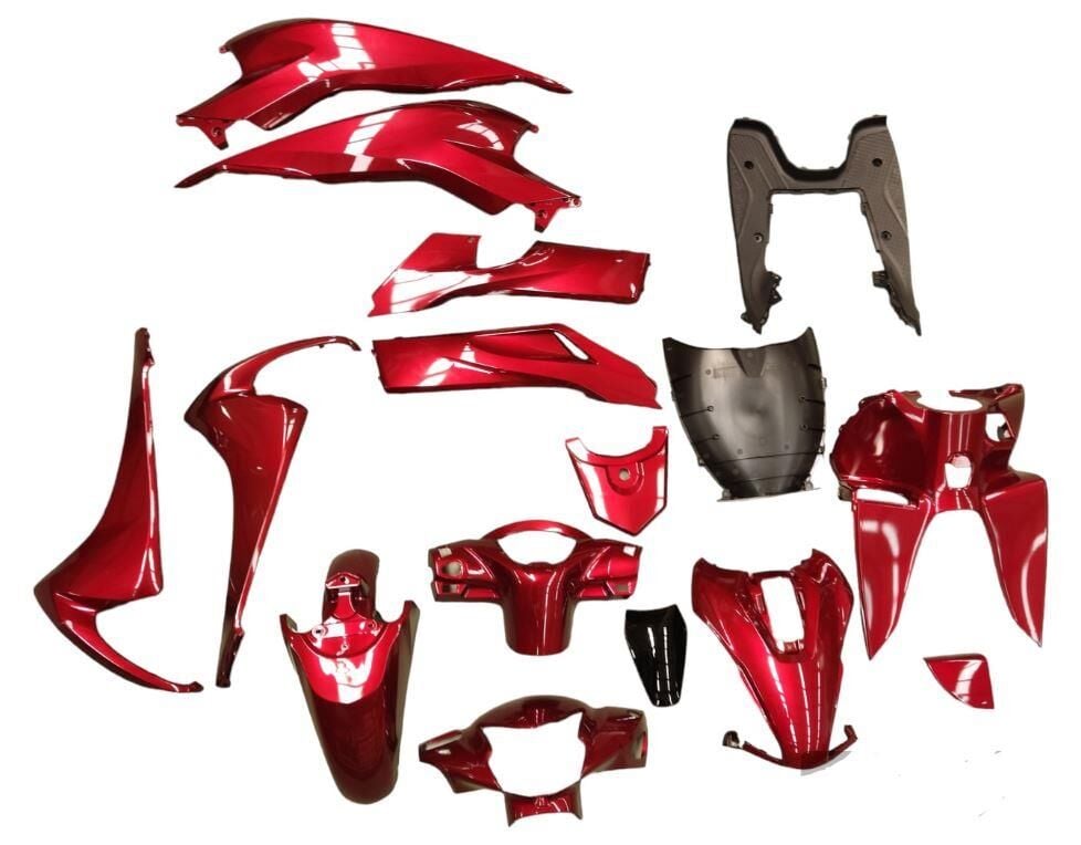 HONDA DİO 110 KAPORTA SETİ KIRMIZI 16 PARÇA