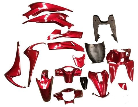 HONDA DİO 110 KAPORTA SETİ KIRMIZI 16 PARÇA