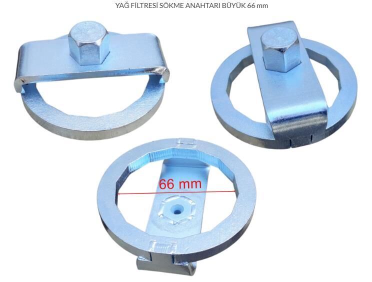 YAĞ FİLTRESİ SÖKME ANAHTARI BÜYÜK 66 mm
