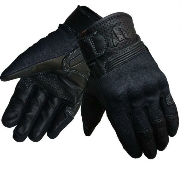 VEXO DENIM ELDİVEN XL BEDEN SİYAH-MAVİ