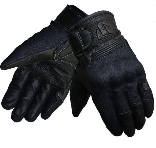 VEXO DENIM ELDİVEN XL BEDEN SİYAH-MAVİ