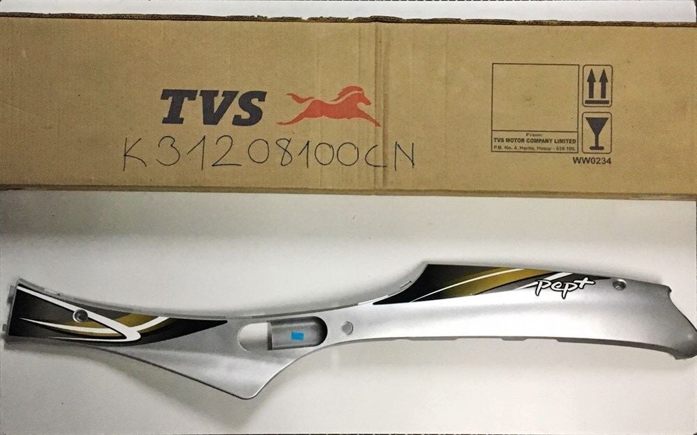 TVS PEP SOL ALT YAN PANEL METALİK GRİ YENİ MODEL ORJİNAL