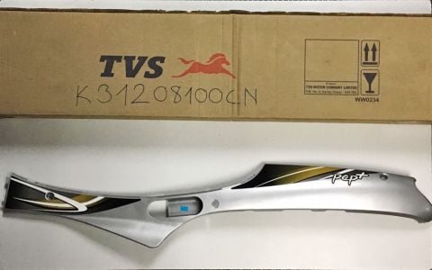 TVS PEP SOL ALT YAN PANEL METALİK GRİ YENİ MODEL ORJİNAL