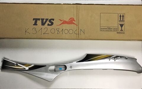 TVS PEP SOL ALT YAN PANEL METALİK GRİ YENİ MODEL ORJİNAL