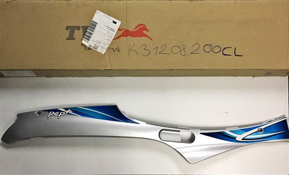 TVS PEP SAĞ ALT YAN PANEL METALİK MAVİ YENİ MODEL ORJİNAL