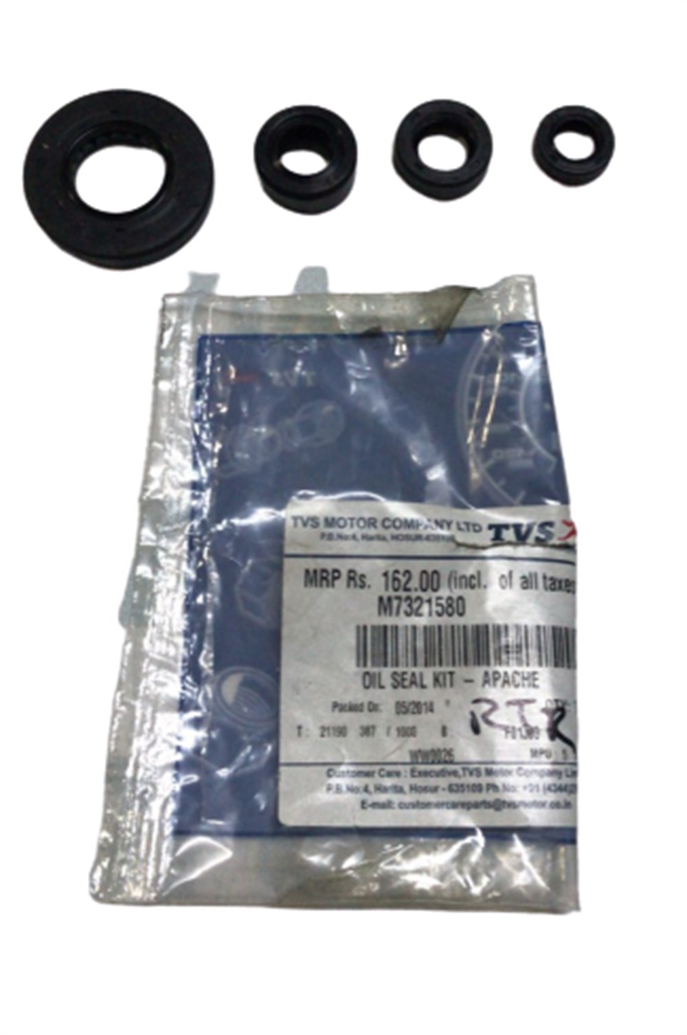 TVS APACHE RTR150 2007-2012 YAĞ KEÇE TAKIMI