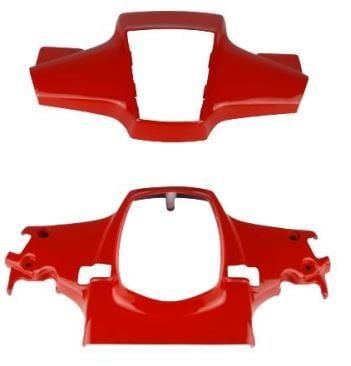 HONDA C90-C70 FAR VE KM ÇERÇEVE ALT ÜST KIRMIZI