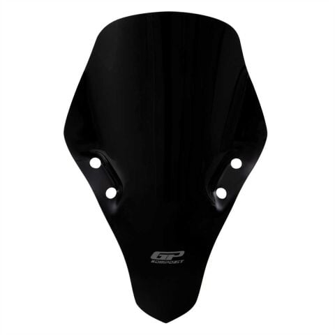 GP KOMPOZİT SR250  2020-2024 UYUMLU ÖN CAM SİYAH 42cm