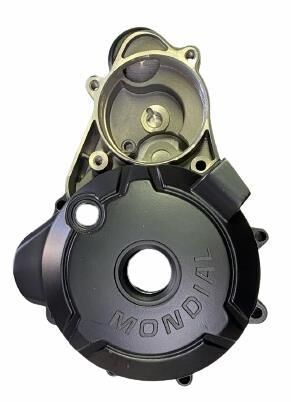 MONDİAL SÜPERBOY 100-125 İ KRANK KUTUSU SOL KAPAK (SİYAH)  ORJİNAL