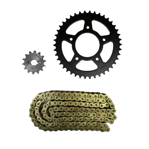 CF NK250 SR250 ÖN ARKA DİŞLİ ZİNCİR SET ORİNGLİ 520H 120L 42-14T