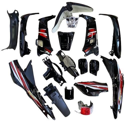 MONDİAL UKH-KH-MFH KAPORTA SETİ (FAR STOP DAHİL) SİYAH