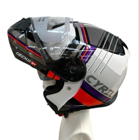 CYRIL KASK FU403SV GECKO SV EPIC B7 GLOSS PEARL MAVİ XL