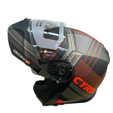 CYRIL KASK FU403SV GECKO SV EPIC B5 MAT FLOUR KIRMIZI S