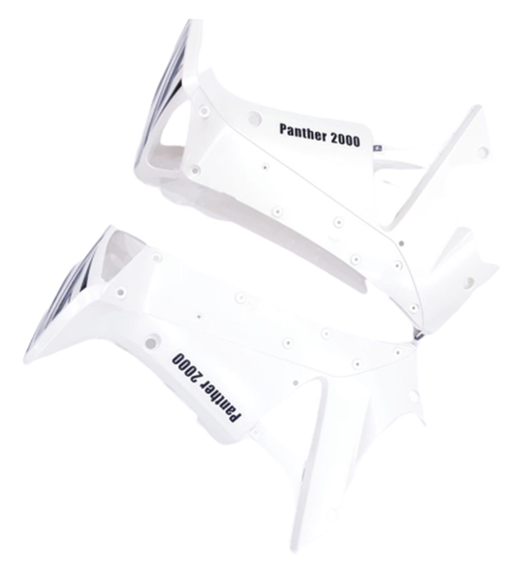 ASYA PANTHER SAĞ SOL İÇ DİZLİK TAKIM BEYAZ