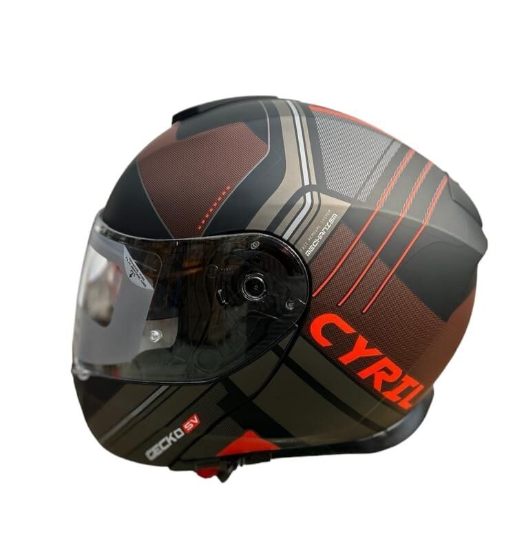 CYRIL KASK FU403SV GECKO SV EPIC B5 MAT FLOUR KIRMIZI L