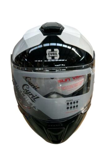 CYRIL KASK FU403SV GECKO SV EPIC B7 GLOSS PEARL MAVİ M