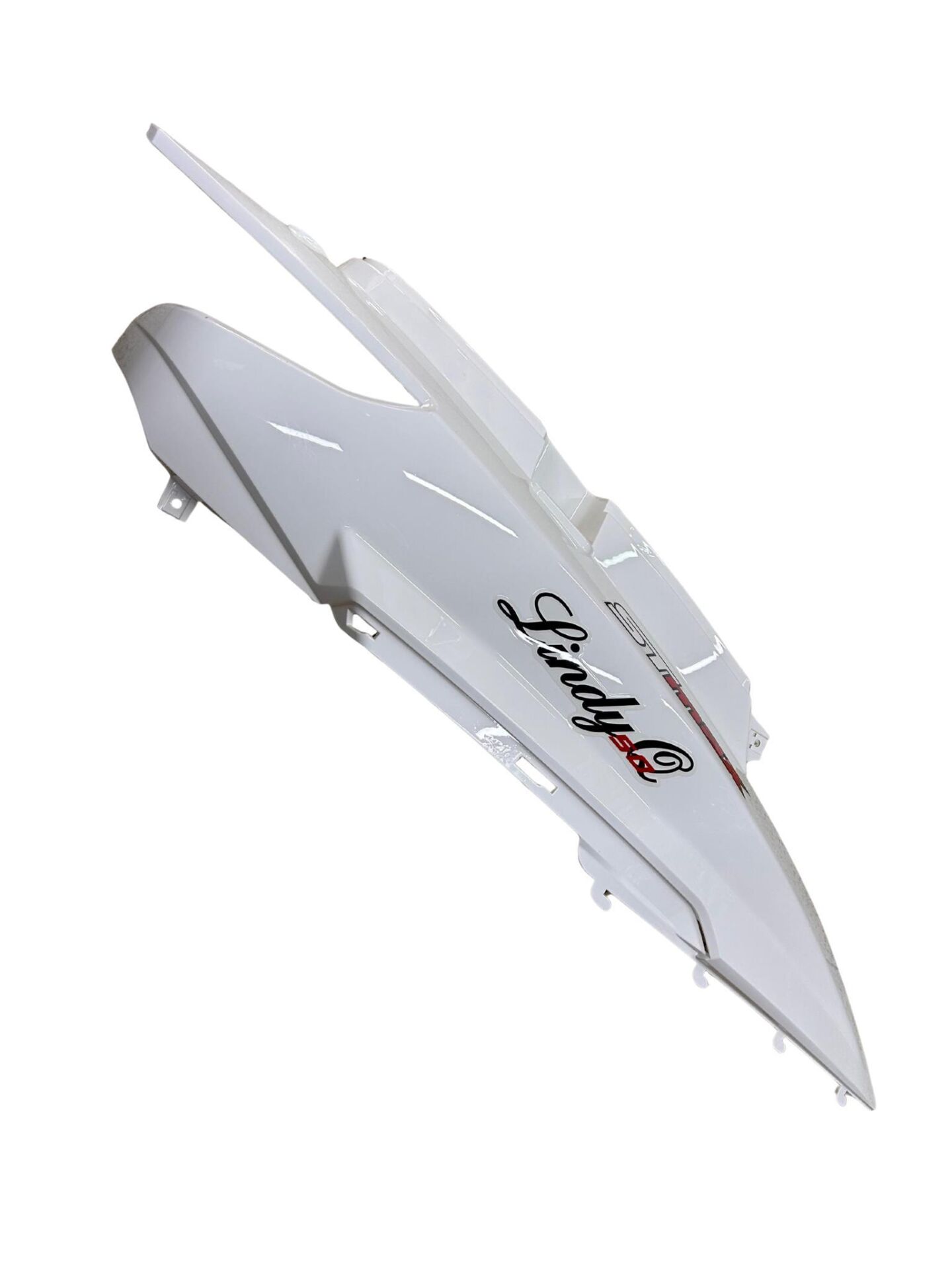 STMAX LİNDY50 SAĞ SELE ALTI ARKA PLASTİK BEYAZ