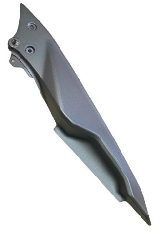 TVS RAIDER 125 (E5) SAĞ SELE ALTI YAN KARENAJ ARKA (GRİ) ORJİNAL