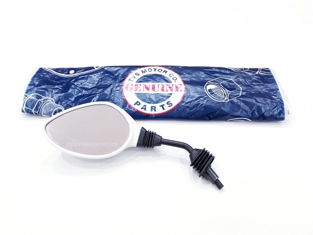 TVS ZEST SOL AYNA BEYAZ ORJİNAL