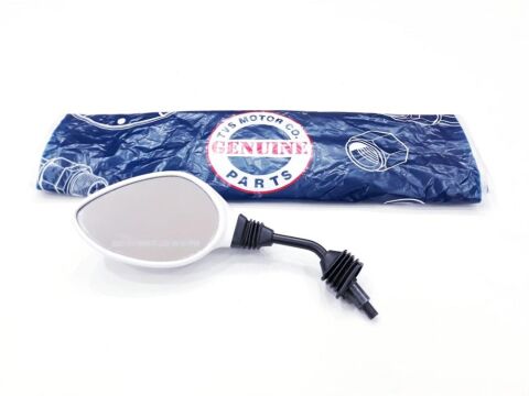 TVS ZEST SOL AYNA BEYAZ ORJİNAL