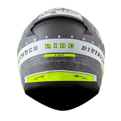LS2 RAPID THUNDER TITANIUM-NEON SARI KASK