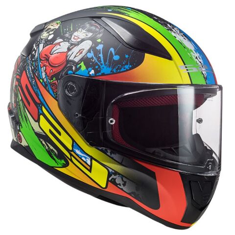 LS2 RAPID FIESTY MAT SİYAH KASK