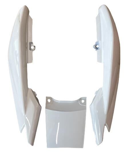 YAMAHA YBR-K ESD SAĞ SOL SELE ALTI ARKA STOP ÜSTÜ TAKIM BEYAZ